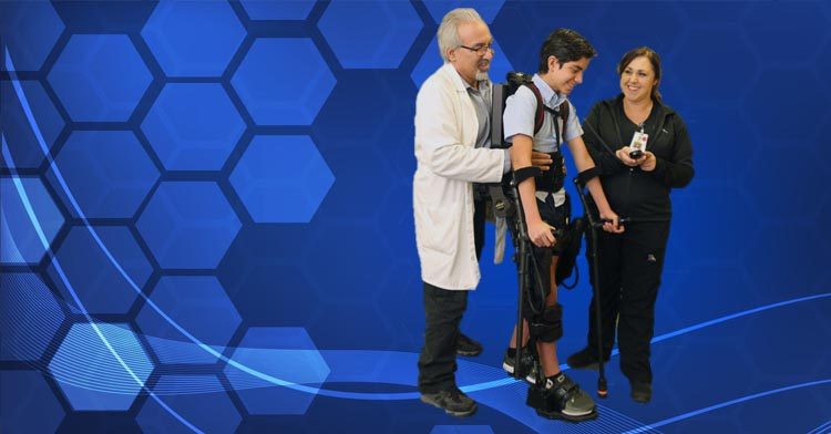 Exoskeleton Helps Our Patients with Brain Injuries Walk Again