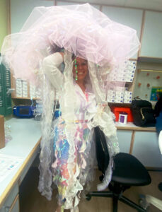 Best Costume winner Harmony, as a jelly fish