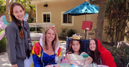 A Magical Tea Party with our Therapy Team
